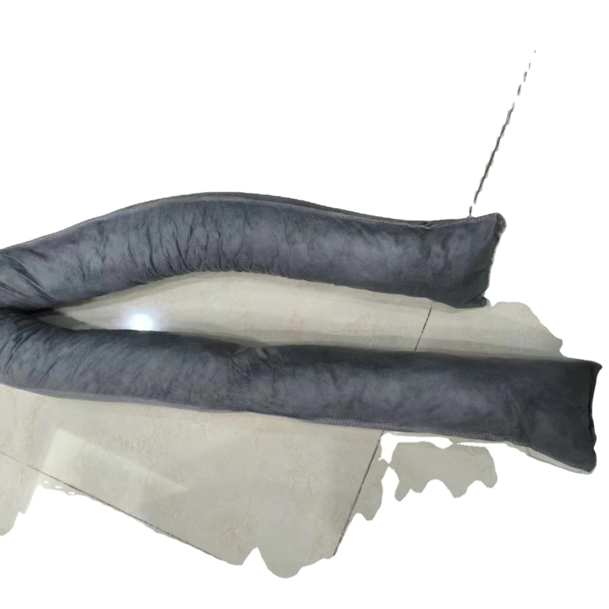 PP Industrial Marine Nonwoven Gray Absorbent Sock